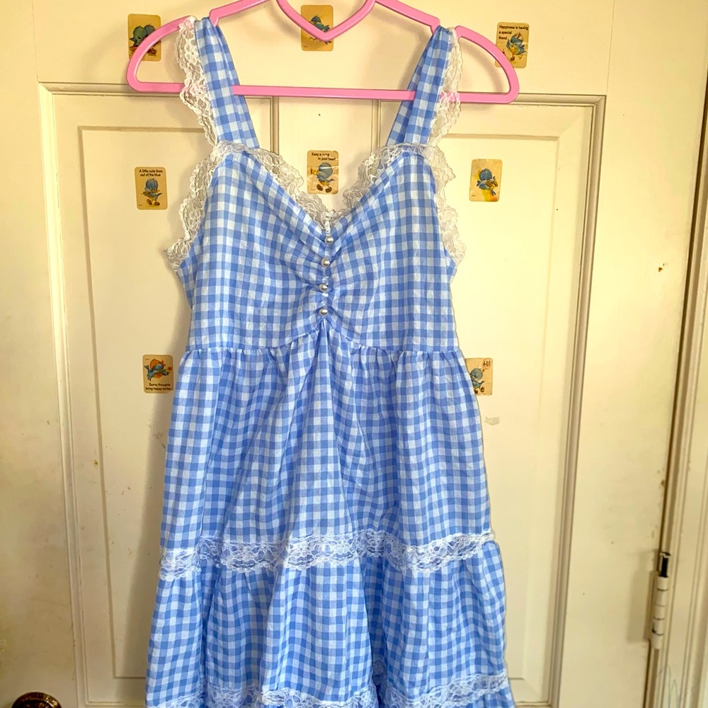 🩵Blue picnic dress!🩵